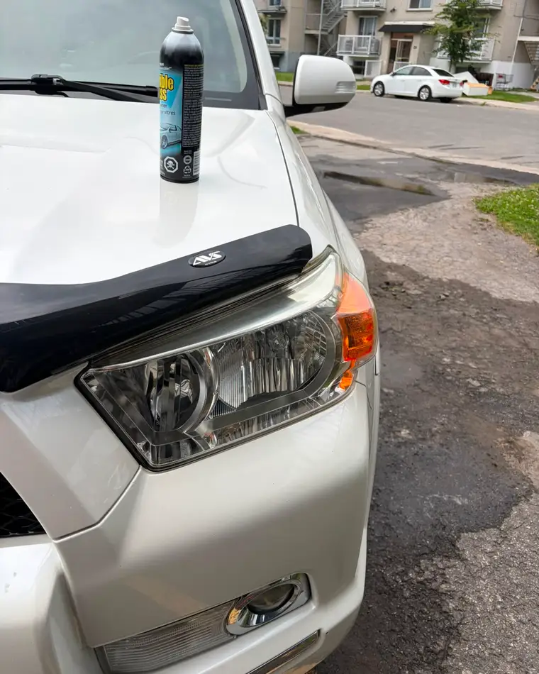 Toyota 4Runner — headlight restoration — After