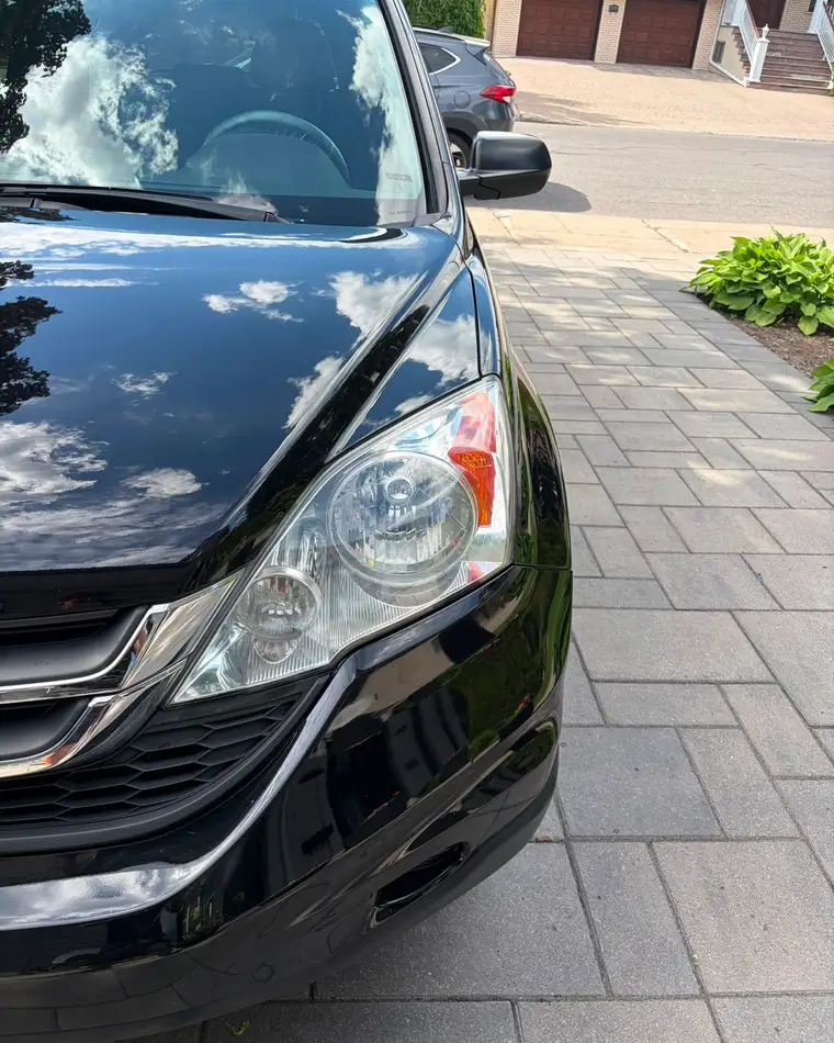 Honda CR-V — headlight restoration — After