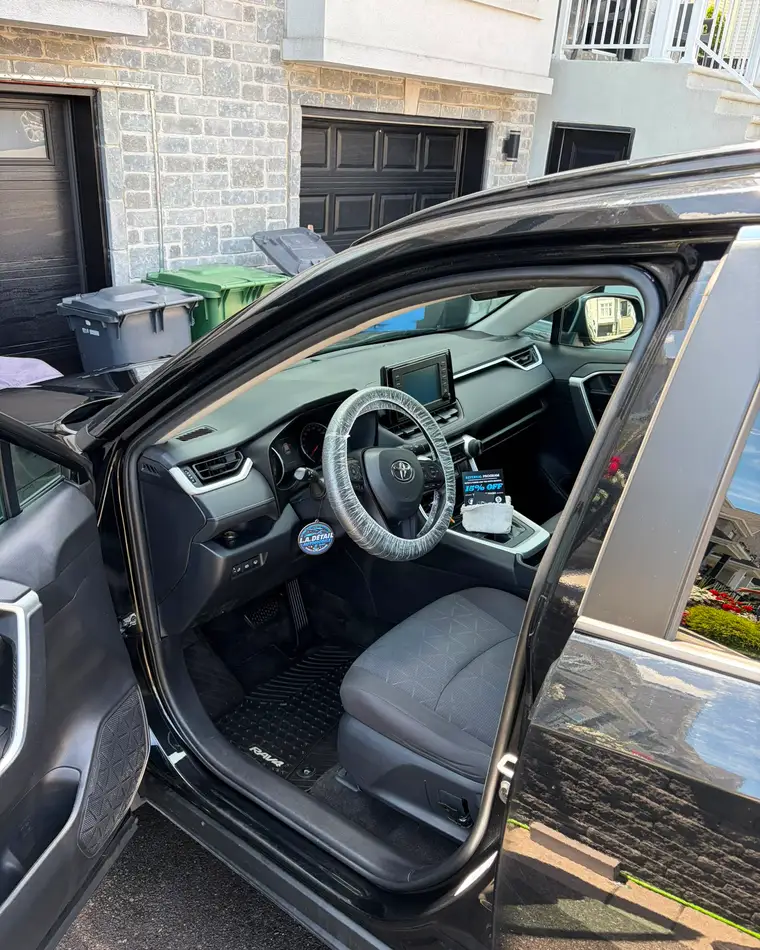 Toyota RAV4 — interior deep clean — After