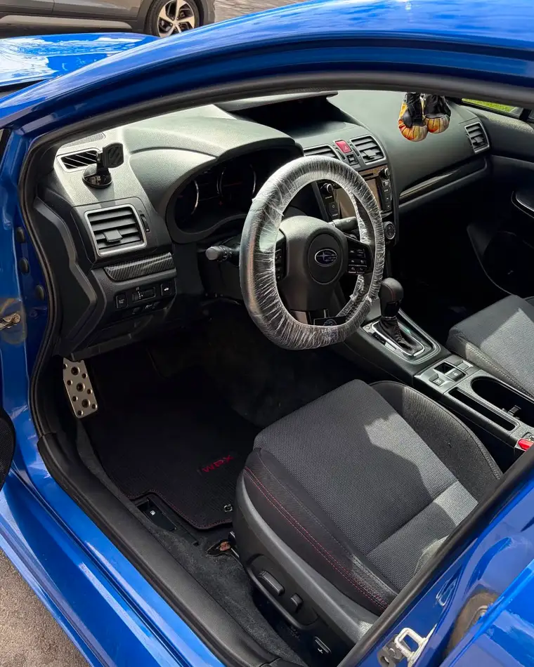 Subaru WRX — interior deep clean — After